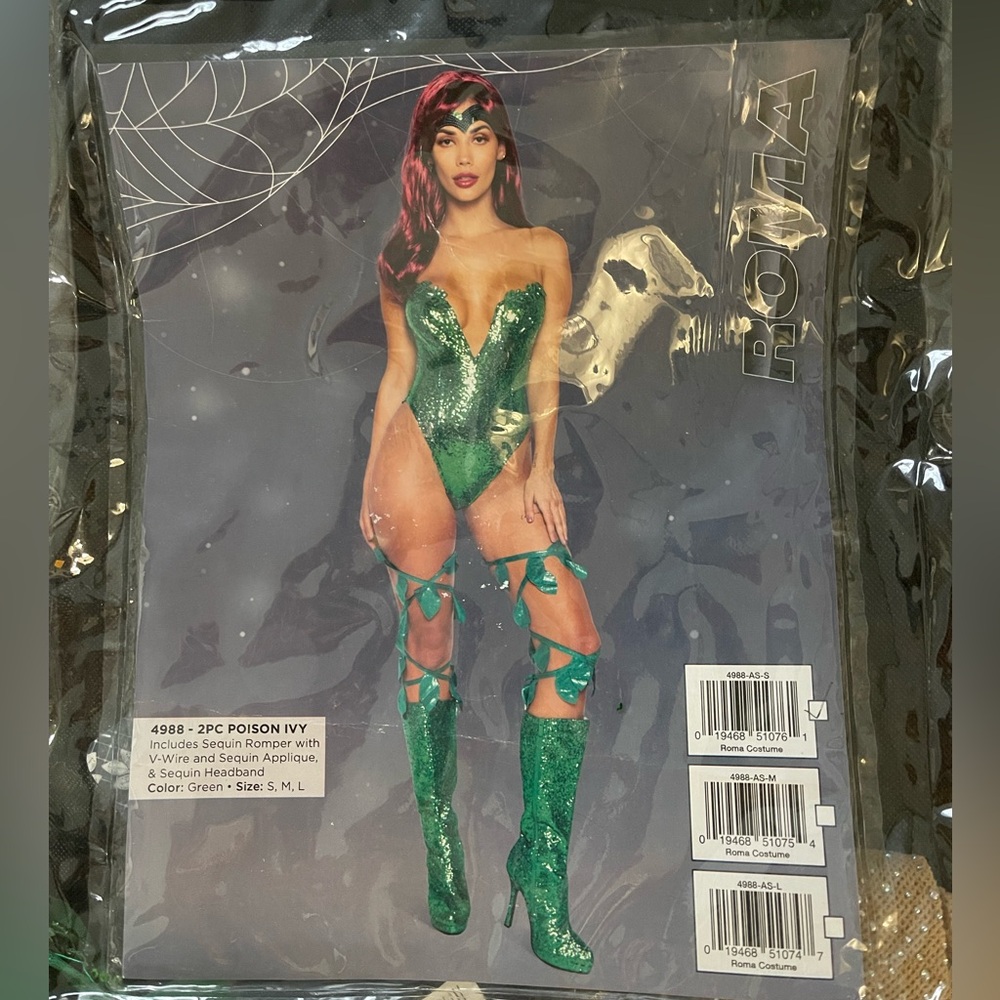 Sexy Poison Ivy Costume Set
